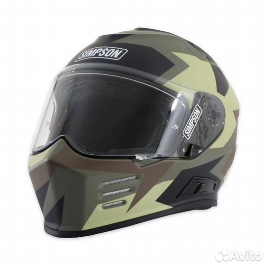 Шлем Simpson Venom - Comanche ECE R22.06