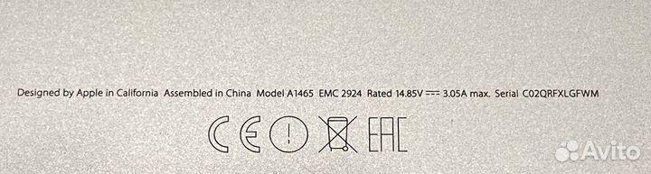 Macbook air 11 2015 A1465 на запчасти