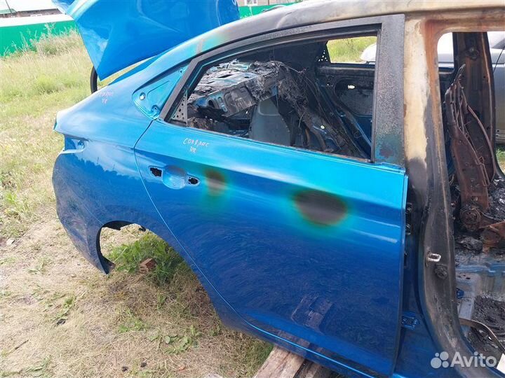 Дверь боковая задняя правая Hyundai Solaris 2