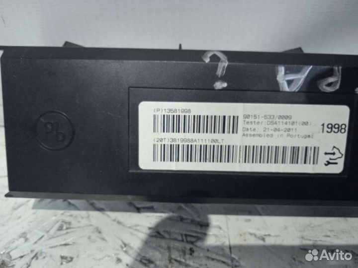 Блок управления климат-контролем Opel Astra J