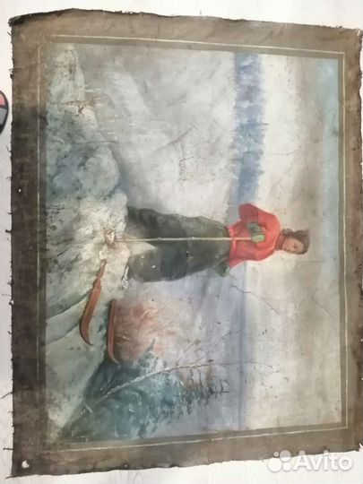 Старинная немецкая картина
