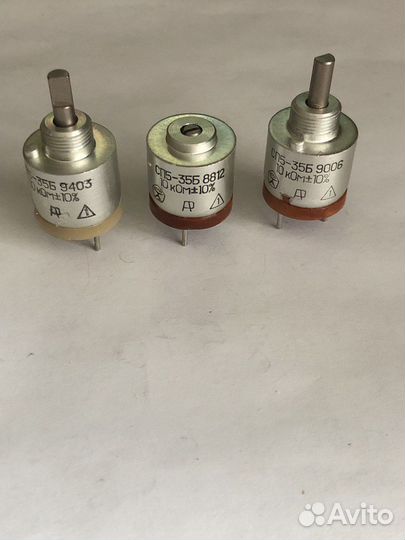 Резисторы переменные сп5-35,39, сп3-45, сп4-1