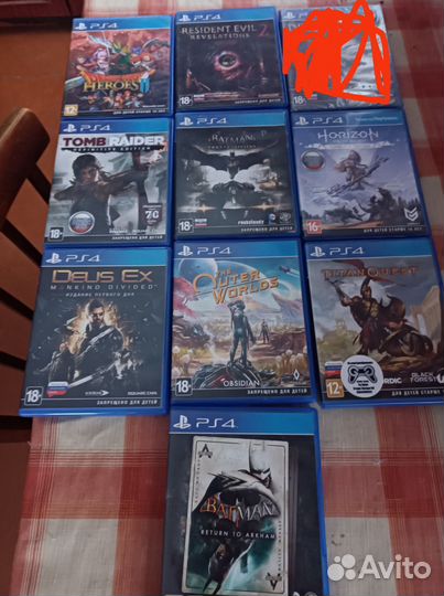Sony PS4 игры