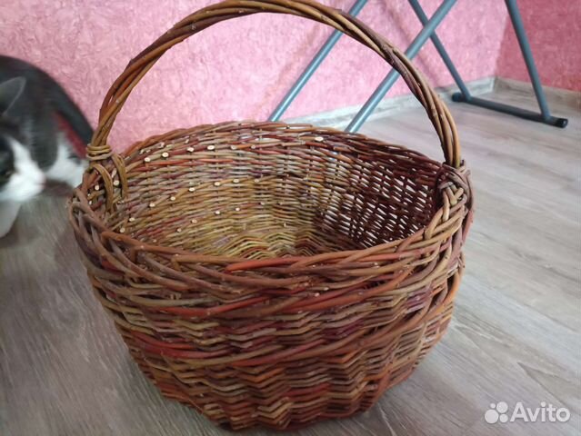 Корзина плетеная для фотосессии прокат аренда