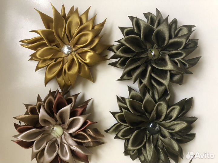 Заколка -резинка для девочек, ручная работа