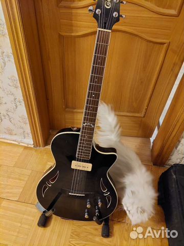 Полуакустическая гитара Crafter sat - tmbk купить в Москве | Хобби и ...