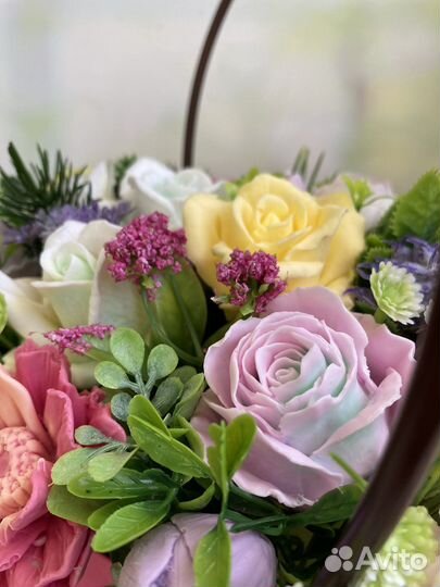 Букет на День Рождения из мыла ручной работы