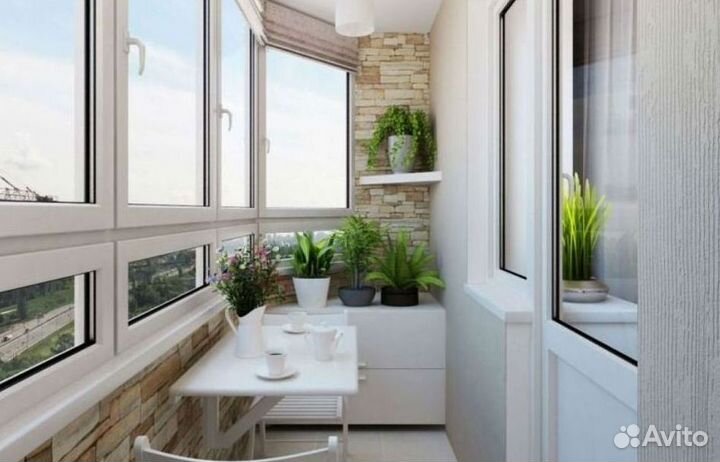 Остекление лоджии