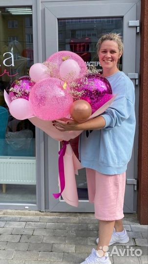 Букеты из воздушных шаров