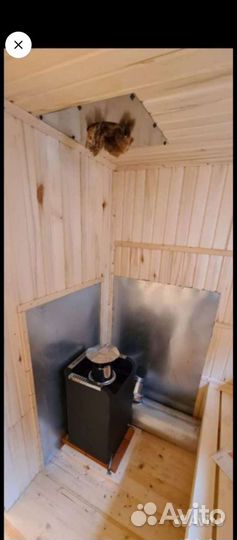 Перевозная мобильная баня