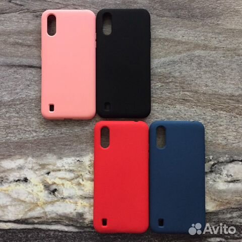 Чехол для Samsung A01 Silicone Case