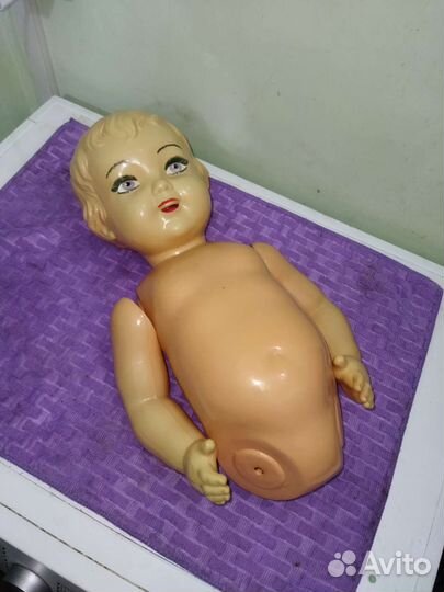 Кукла пупс целлулоид СССР без ножек