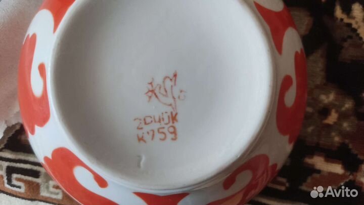 Чайный сервиз фарфор СССР