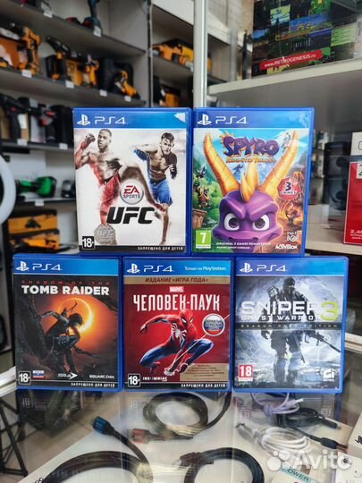 UFC sniper ghost warrior 3 tomb raider ps4 бу