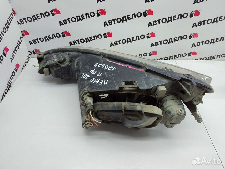 Фара правая Peugeot 206 2A/C 2001 г.в