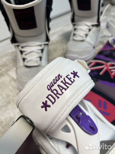 Сноуборд комплект женский drake