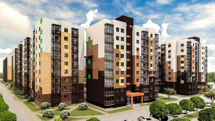 3-к. квартира, 80,6 м², 9/9 эт.