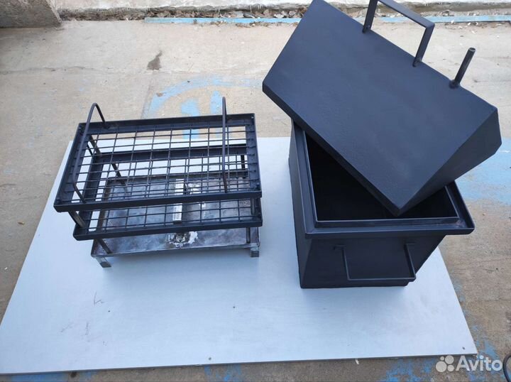 Коптилка горячего копчения 3мм