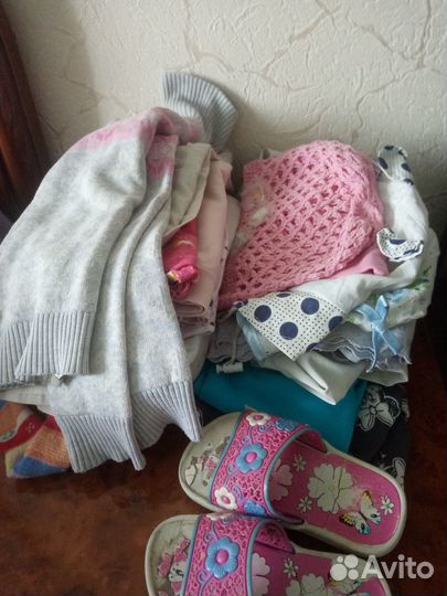 Пакет одежды для девочки от 1-3 г за шоколадку
