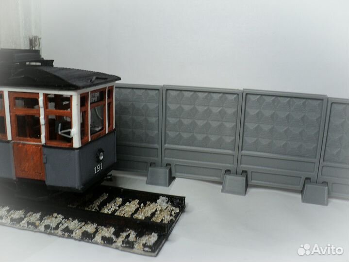 Модель забора по-2 1:43 и другое для макетов