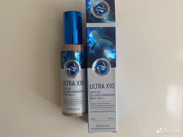 Тональная основа с коллагеном