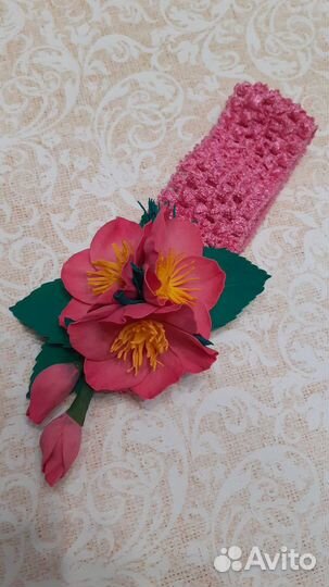 Повязка на голову для девочки