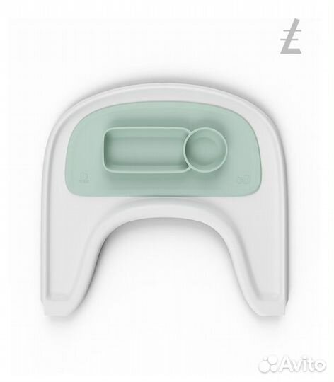 Силиконовая тарелка-подносик Stokke