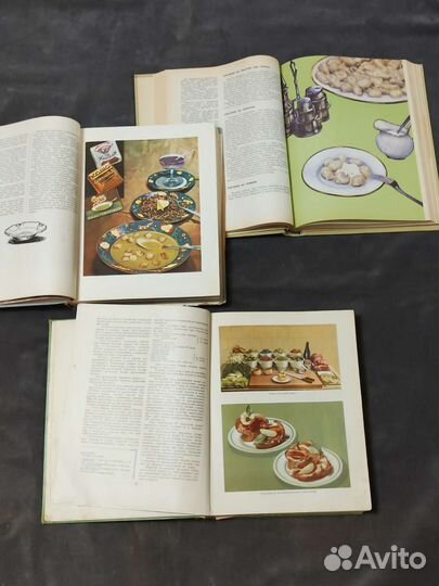 Кулинария1959,О вкусной и здор.пище 1964 и дрссср