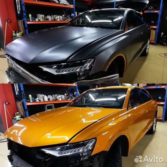 Оклейка автомобили пленкой