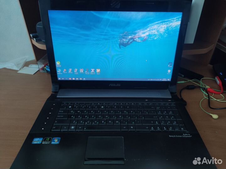 Ноутбук Asus N73S i5 2430M/ 12Gb D3/ 500Gb SSD