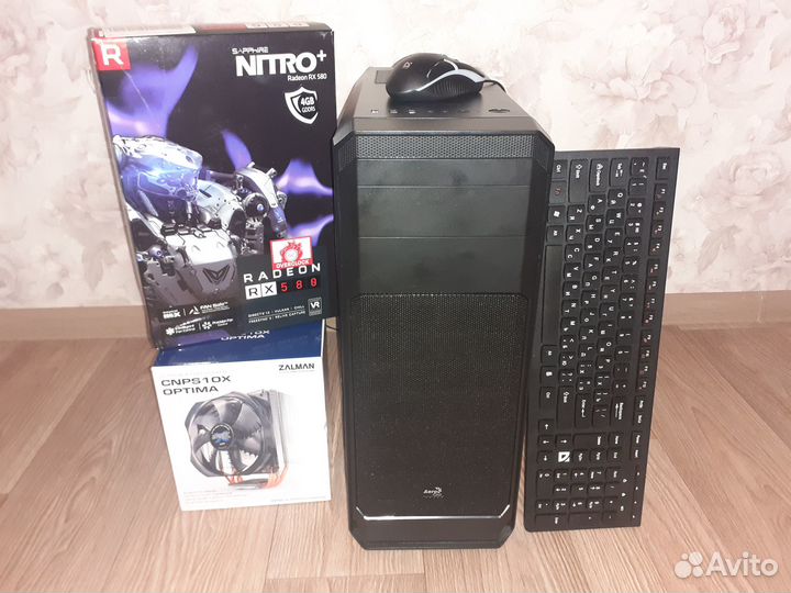 Игровой системный блок i7/ RX 580 / SSD