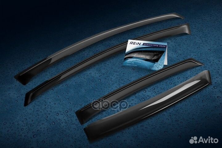 Reinwv440 дефлектор окон накладной скотч 3M 4ш