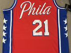 Новая джерси (игровая футболка) Philadelphia 76ers