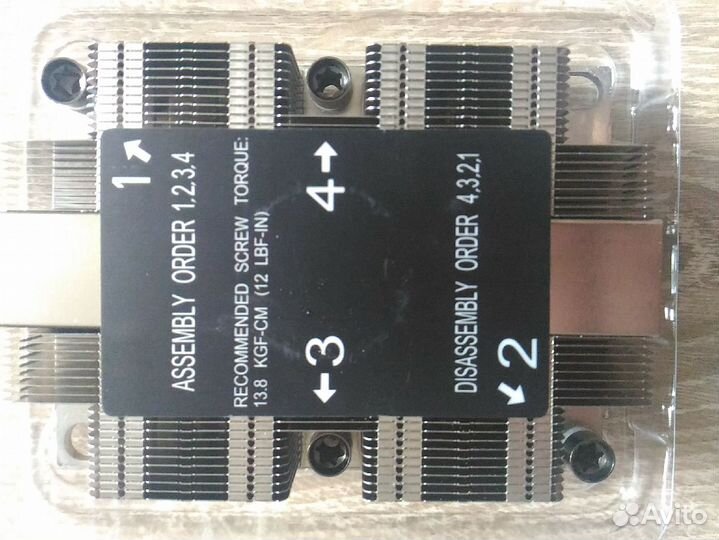 Радиатор Supermicro SNK-P0067psmb