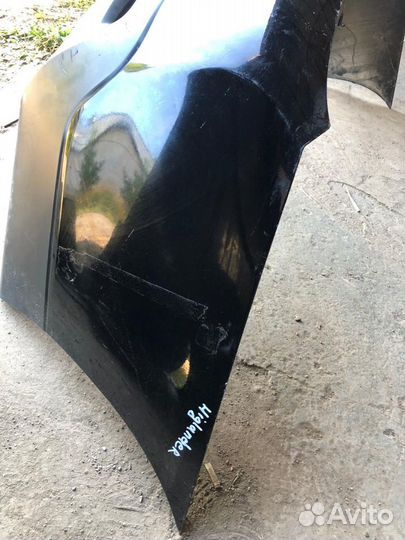 Бампер задний toyota