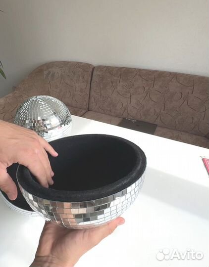 Шкатулка из диско шара