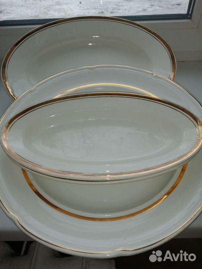 Набор столовой посуды фарфор СССР