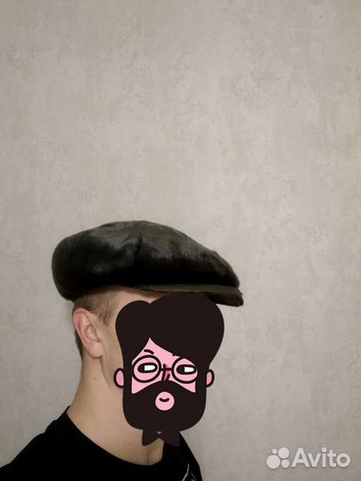 Меховая мужская кепка