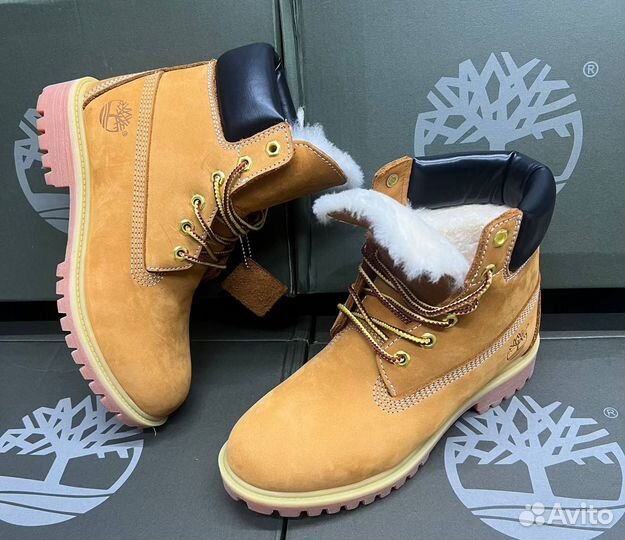 Ботинки Timberland с мехом