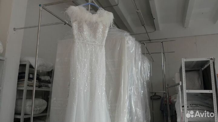 Химчистка свадебного платья