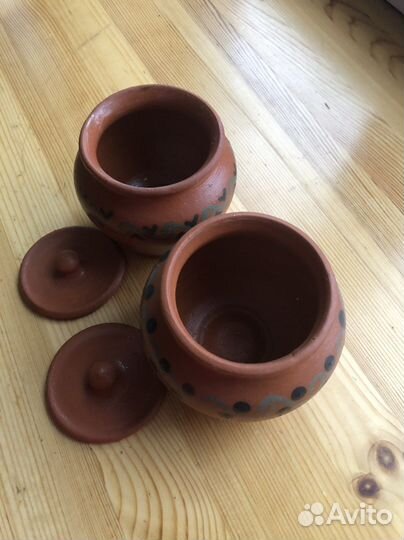 Новые глиняные горшочки