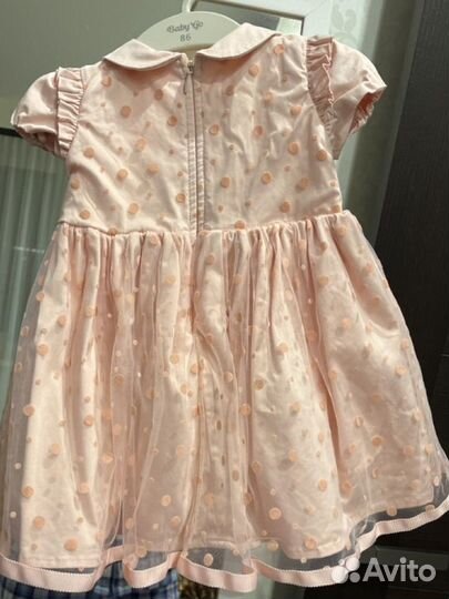 Платье нарядное для девочки 80-86