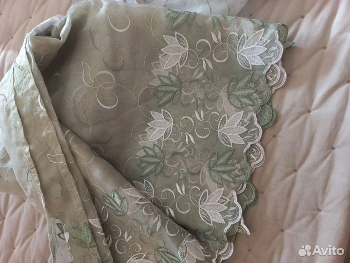 Тюль органза на люверсах