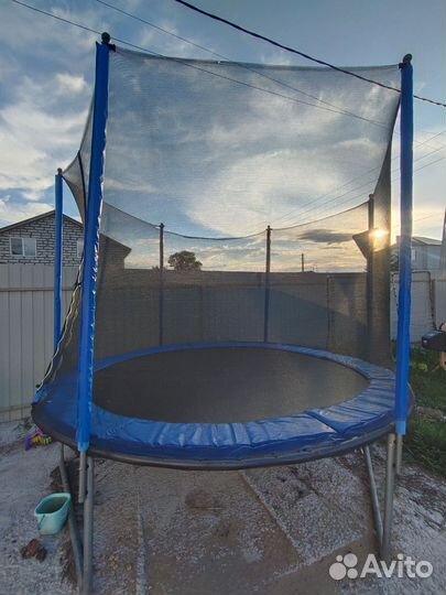 Батут с сеткой