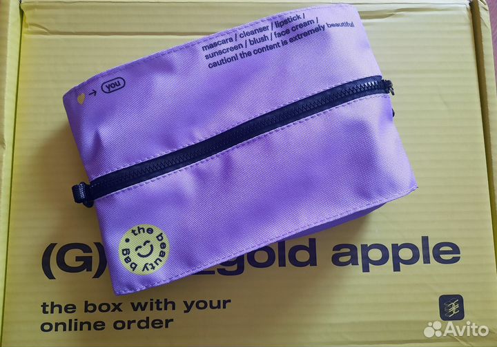 Косметичка золотое яблоко (новая)