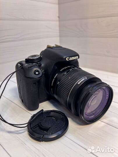 Фотоаппарат canon eos 600d kit 18-55