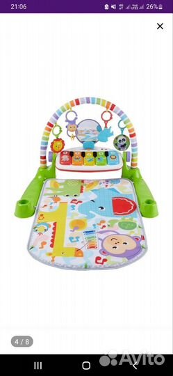 Развивающий коврик Fisher price