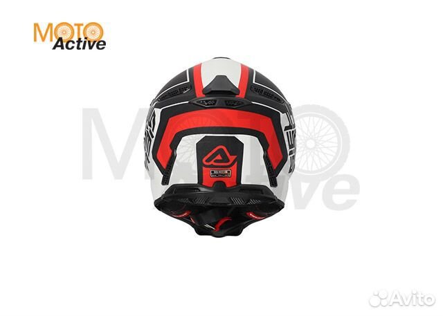 Шлем кроссовый Acerbis profile 5 22-06 White/Red