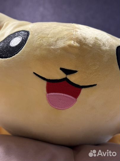 Мягкая игрушка Пикачу 65 см + плед внутри