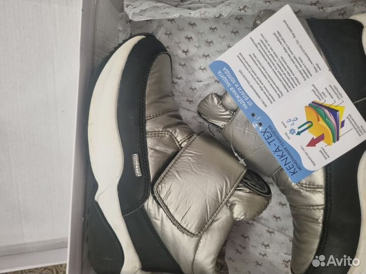 Ботинки зимние для девочки kenka 34 размер